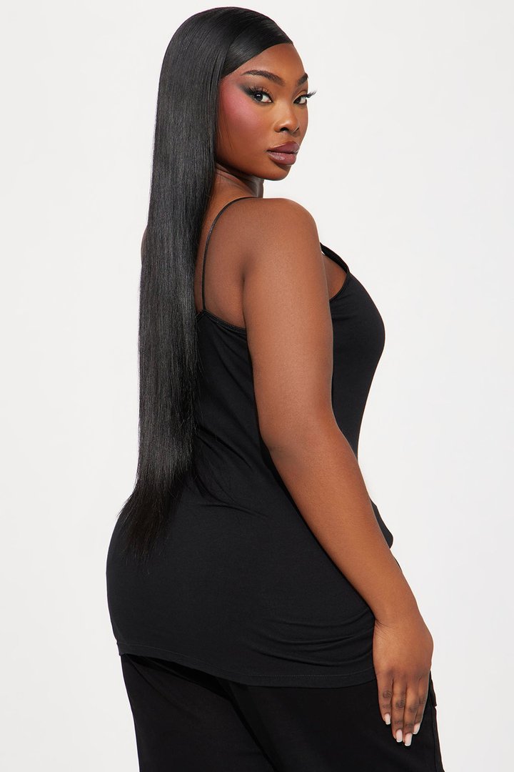 Sara Cami Top - Black