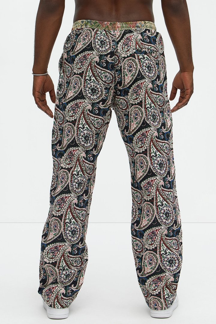 Straight Patch It Up For Me Pants - Multi Color