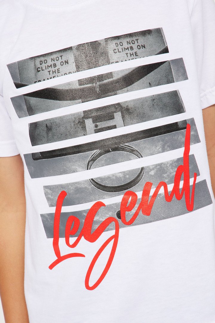 Mini Legend In The Making Short Set - White/Black
