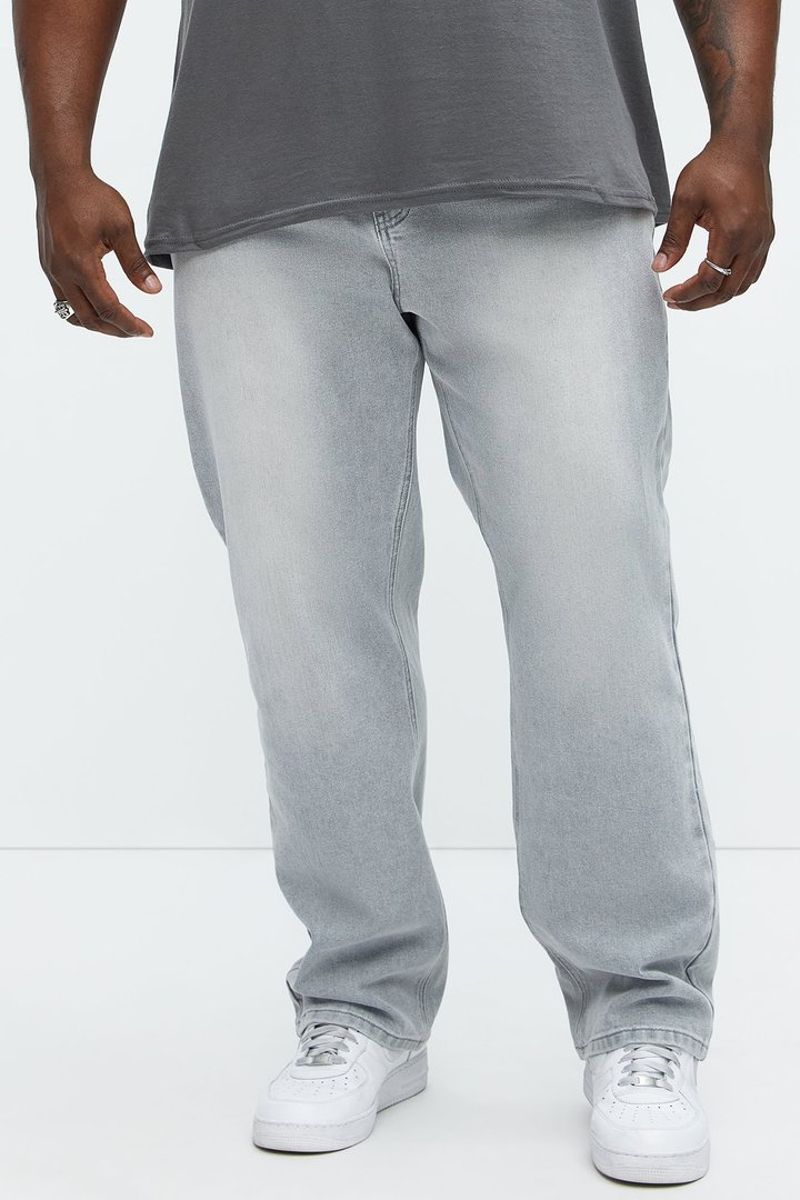 Cornell Straight Jeans - Slate Grey