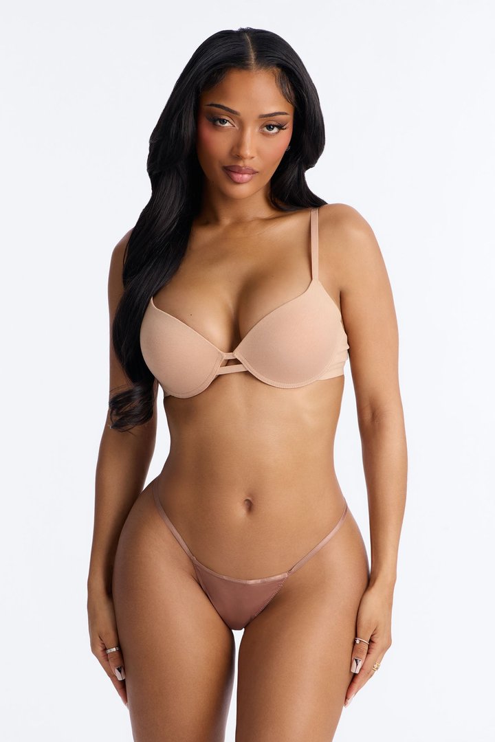 Nova Cotton TShirt Bra - Nude