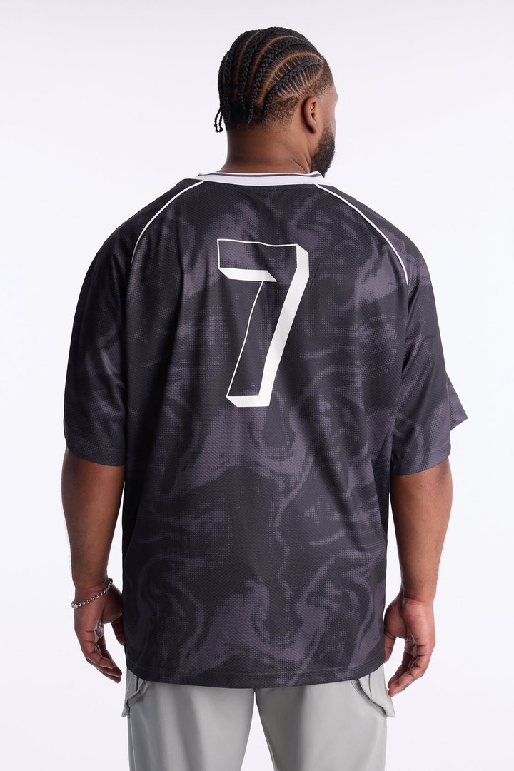 Game Changer Jersey Tee - Black