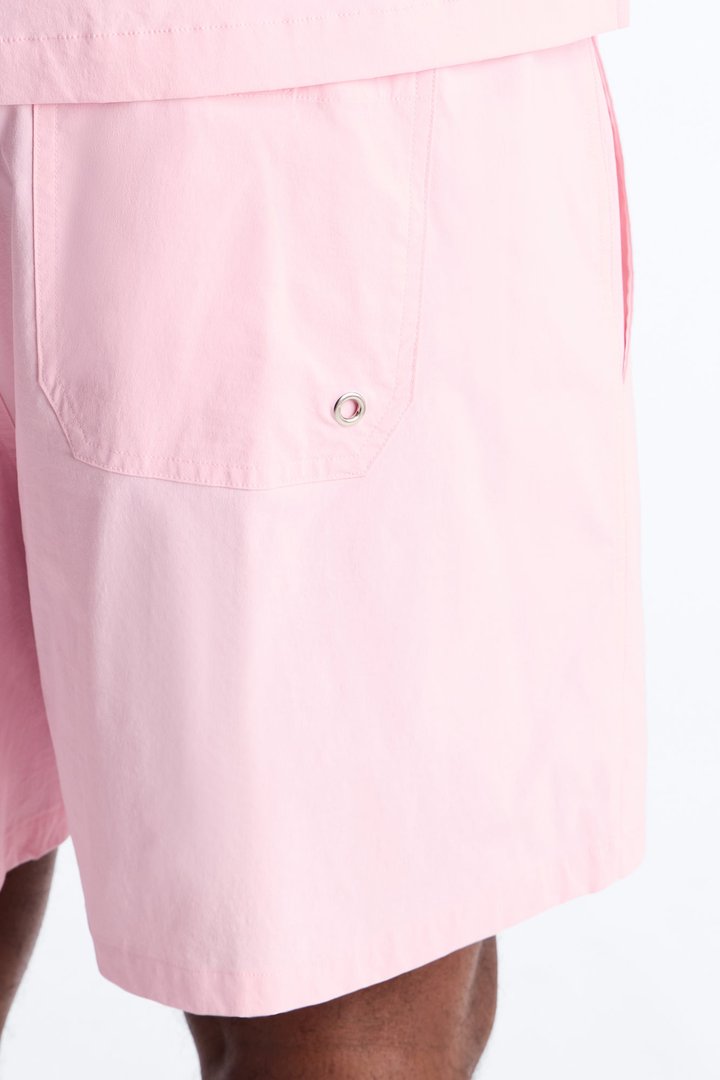 Montez Stretch Swim Trunk 4″ - Pink