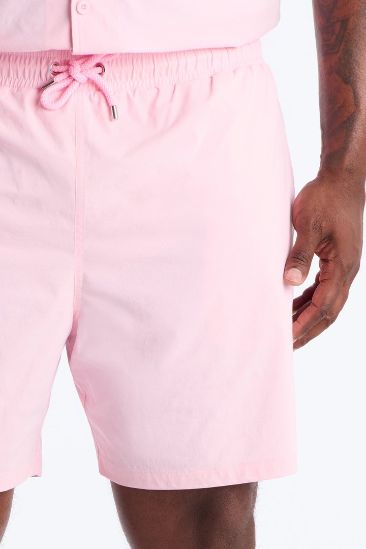 Montez Stretch Swim Trunk 4″ - Pink