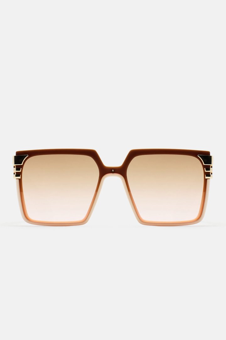 Cant Wait To Go Sunglasses - Nude