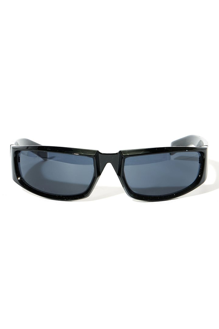 Got You Wrapped Around Sunglasses - Black