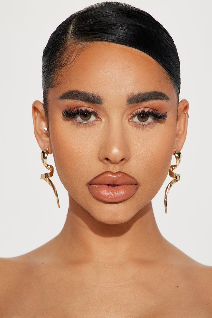 Serpent Twist Earrings - Gold