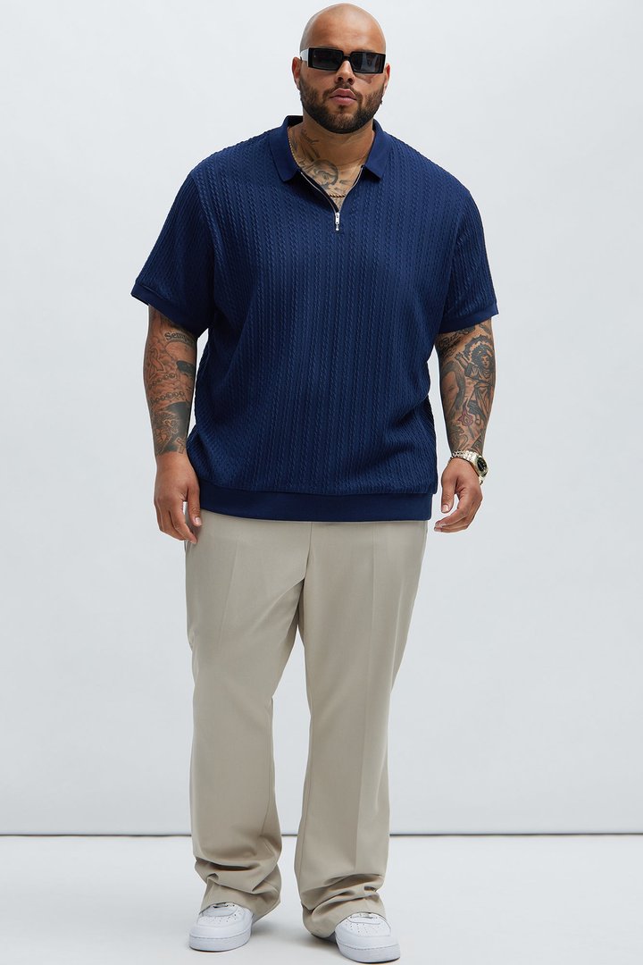 Caddie Short Sleeve Polo - Navy