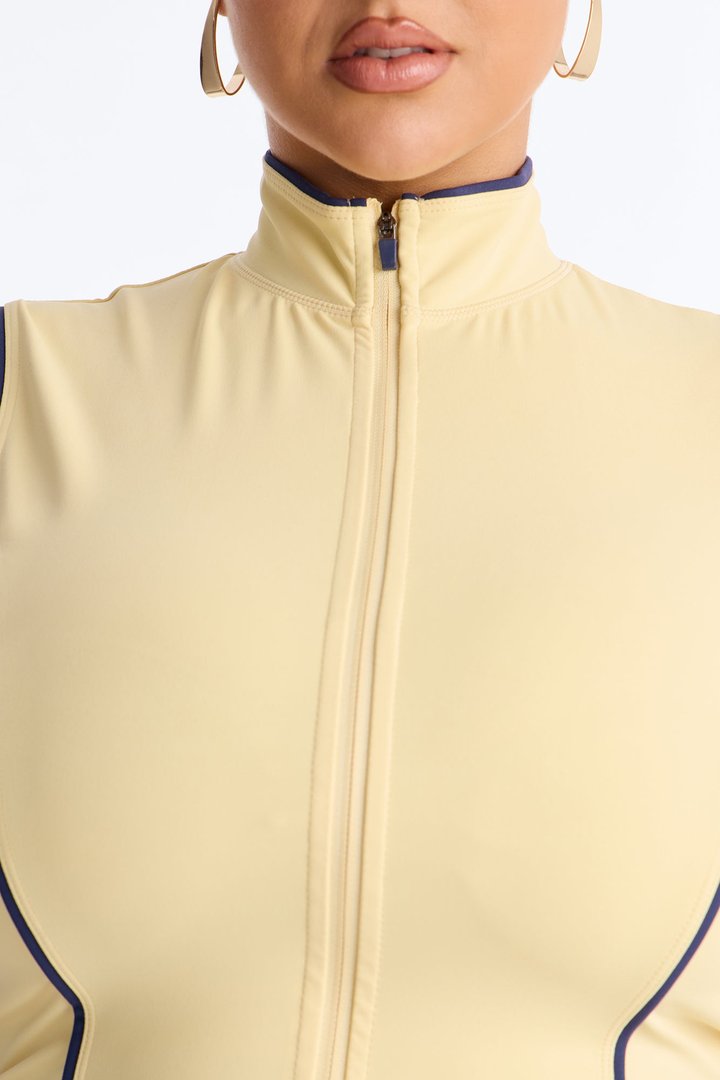 Match Point Mini Skirt Set - Yellow