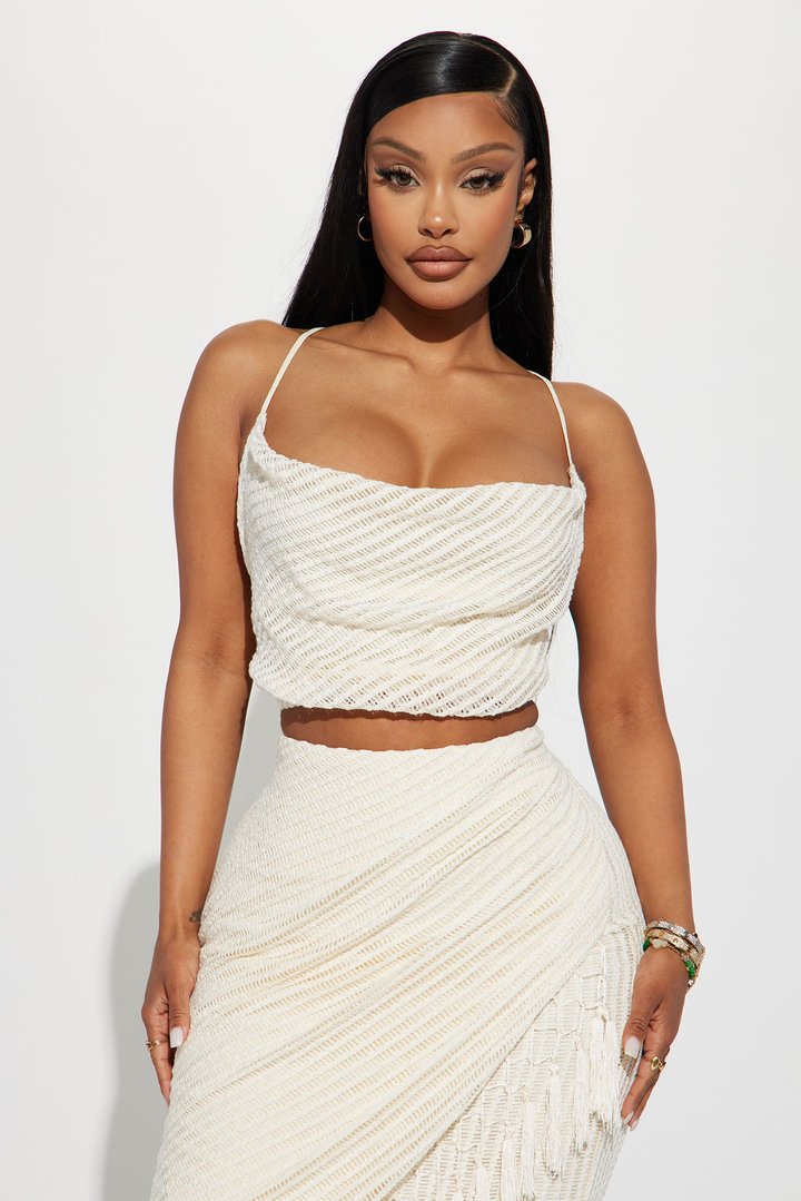 Next Vacation Skirt Set - Cream