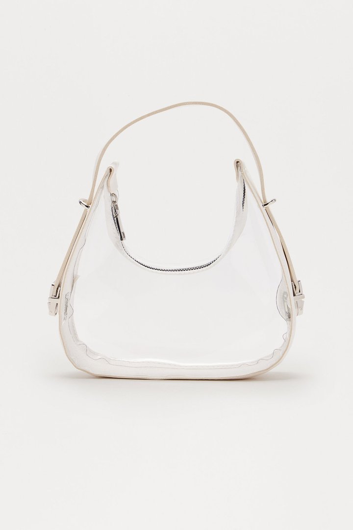Cali Clear Handbag - White
