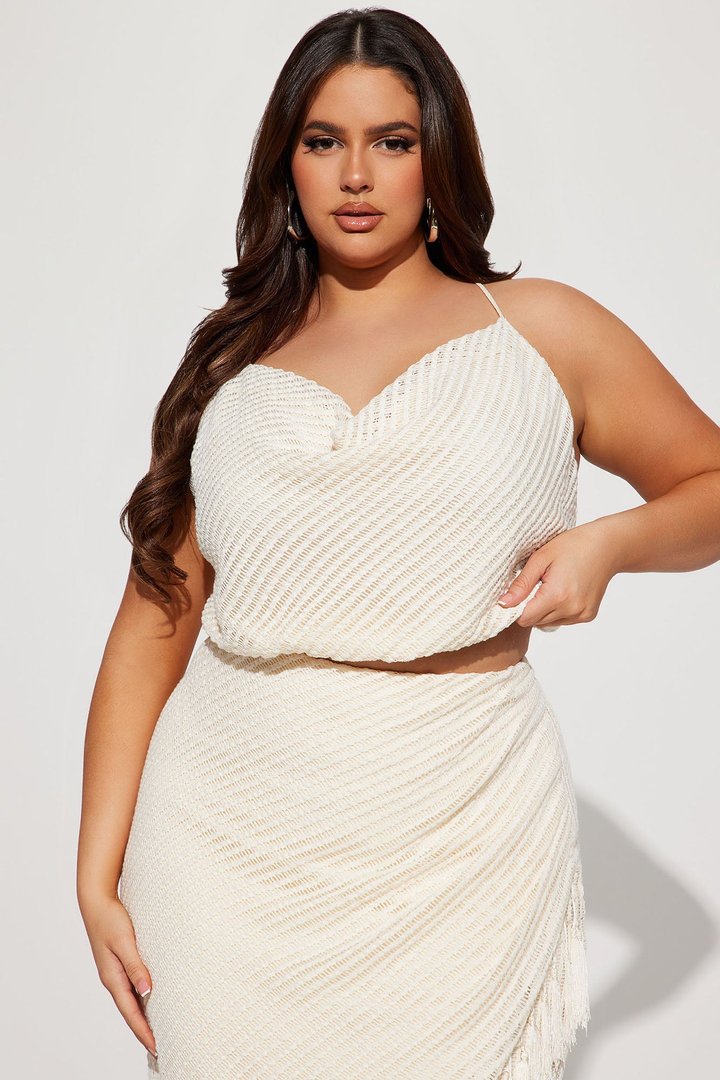 Next Vacation Skirt Set - Cream