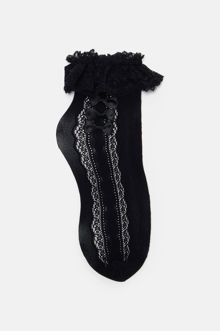 Coquette Socks - Black