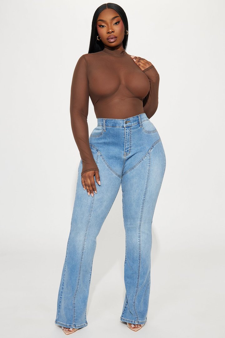 Marley Mesh Bodysuit - Chocolate