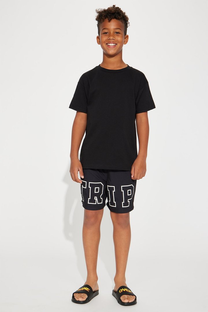 Mini It's Trip Swim Trunk - Black