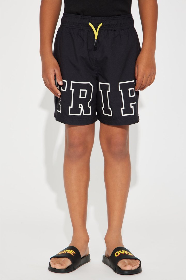 Mini It's Trip Swim Trunk - Black