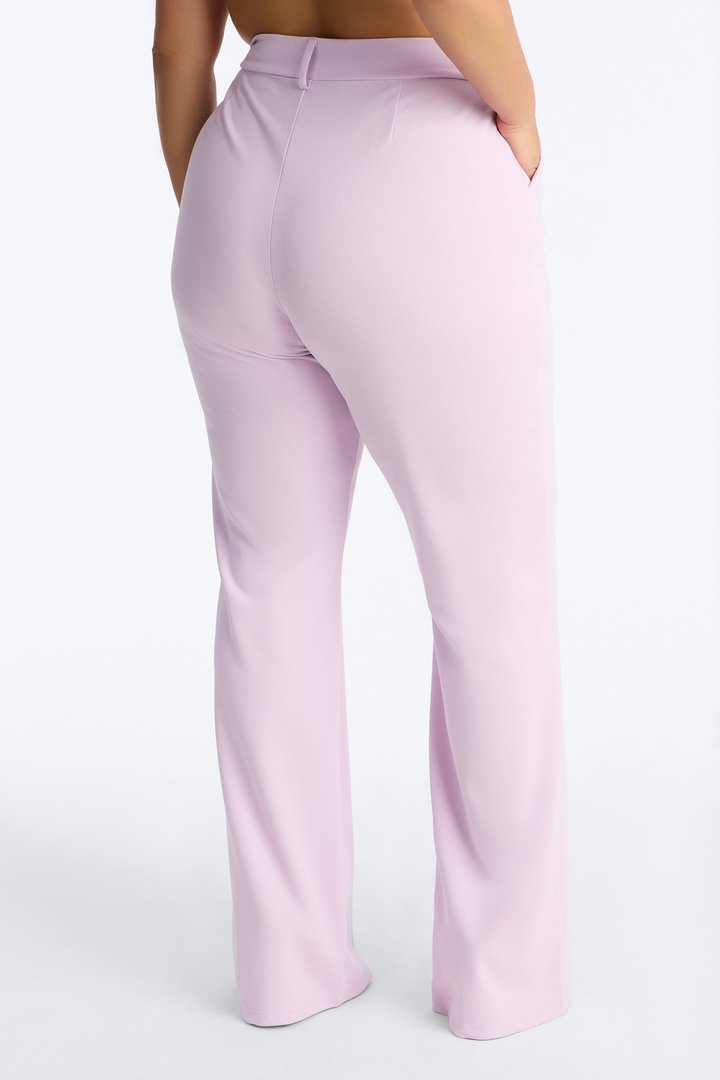 Heidi Wide Leg Trouser Pant - Orchid