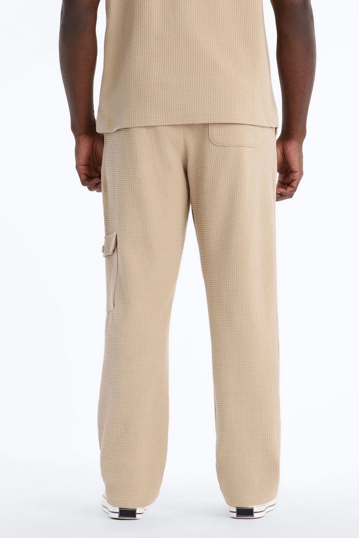 Straight Culver City Waffle Knit Pant - Stone