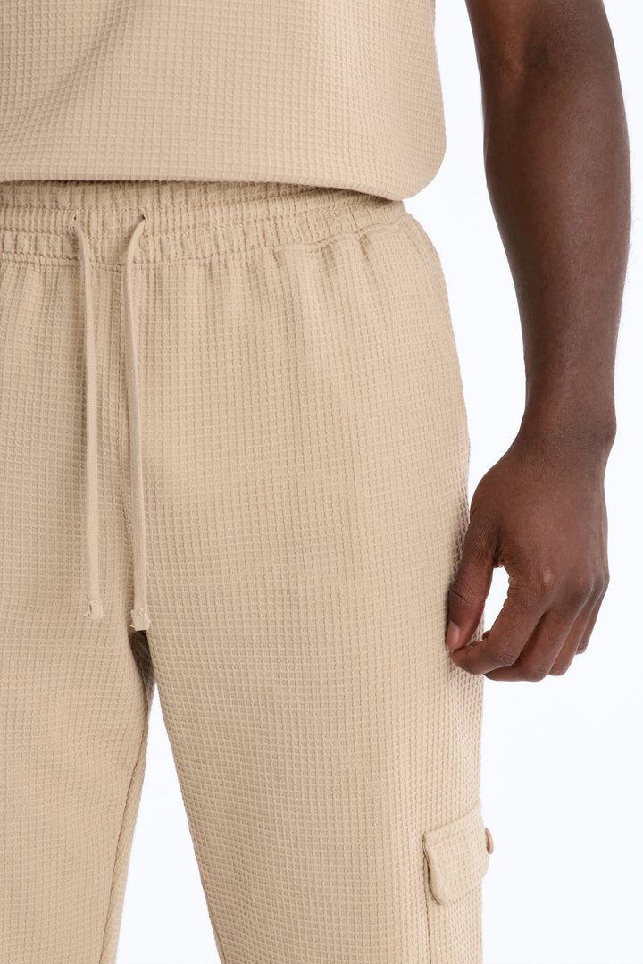 Straight Culver City Waffle Knit Pant - Stone