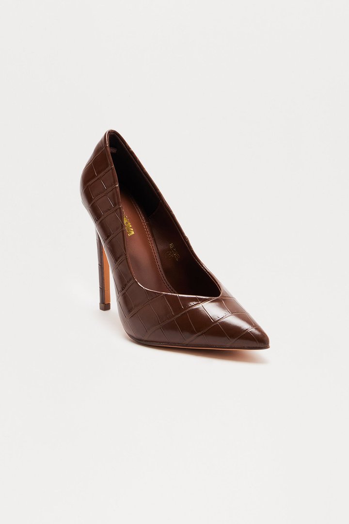 High Priority Pumps - Chocolate