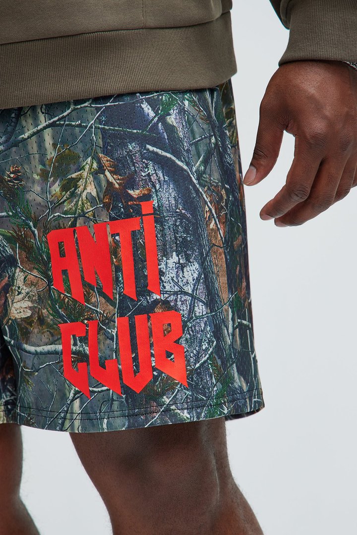 Anti Club Mesh Shorts - Camouflage