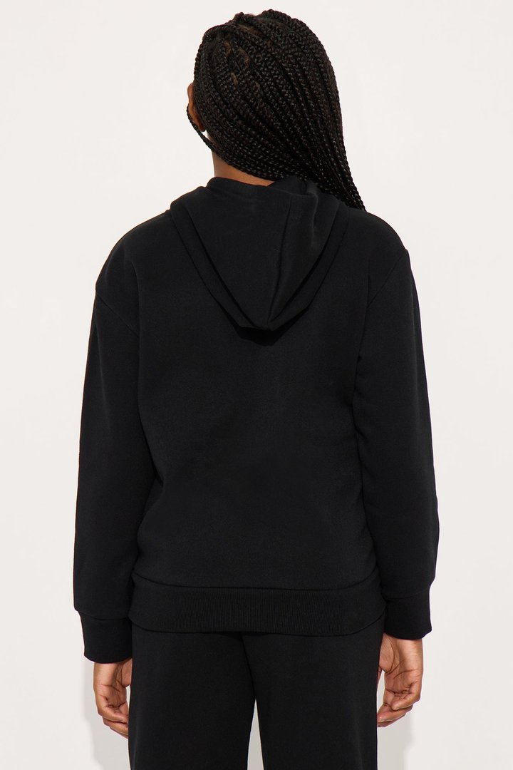 Mini Von Dutch Patch Hoodie - Black