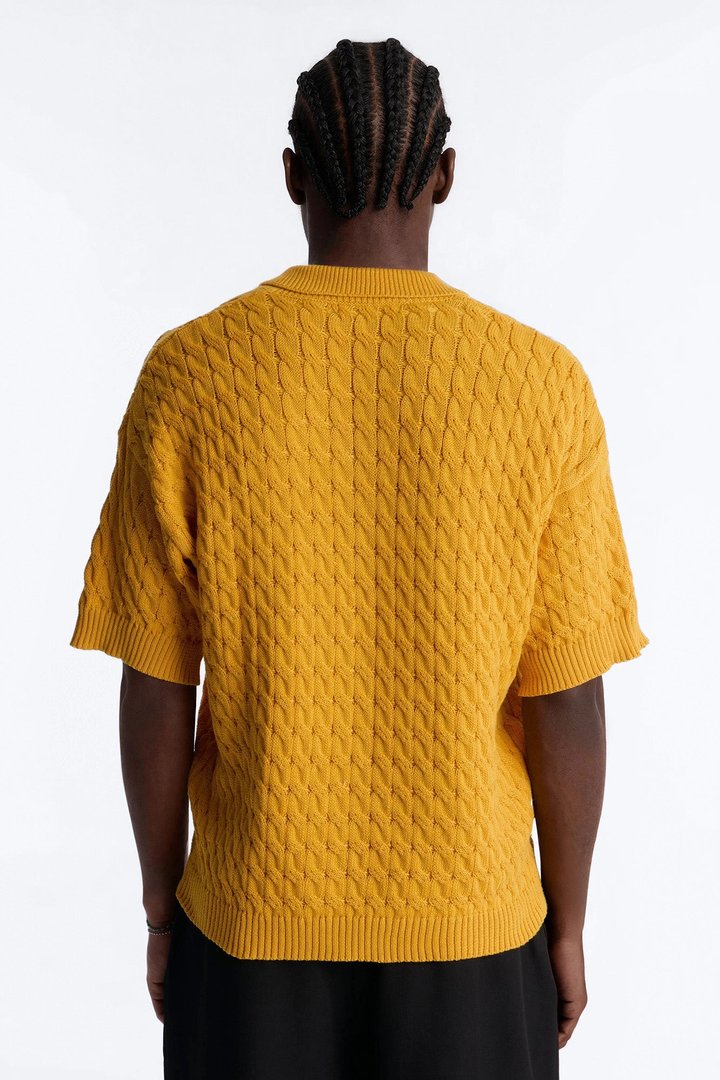 Los Angeles 97 Short Sleeve Knit Johnny Polo - Rust