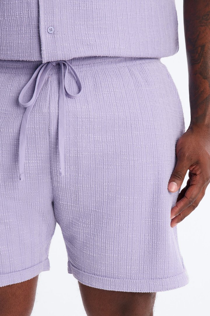 Dean Textured Short - Lavender