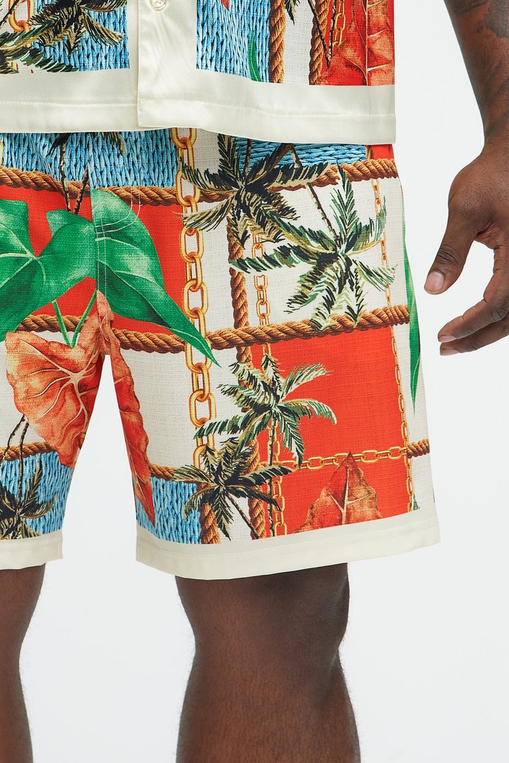 Summer Away Swim Classic Trunk - Multi Color