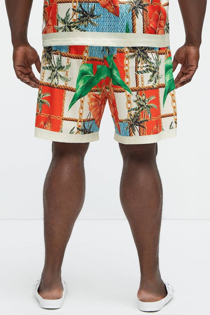Summer Away Swim Classic Trunk - Multi Color