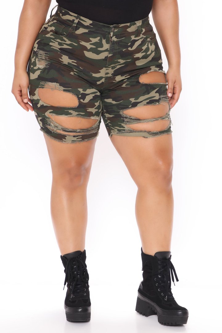 Gone Fishing Shorts - Camouflage