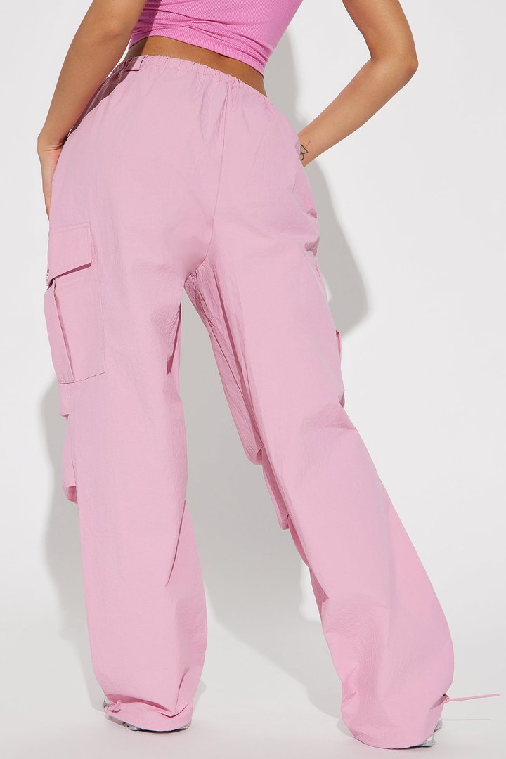 Girl Crush Parachute Pant - Pink