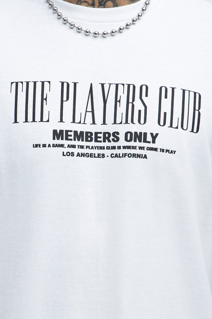 Life Is A Game Short Sleeve Tee - White