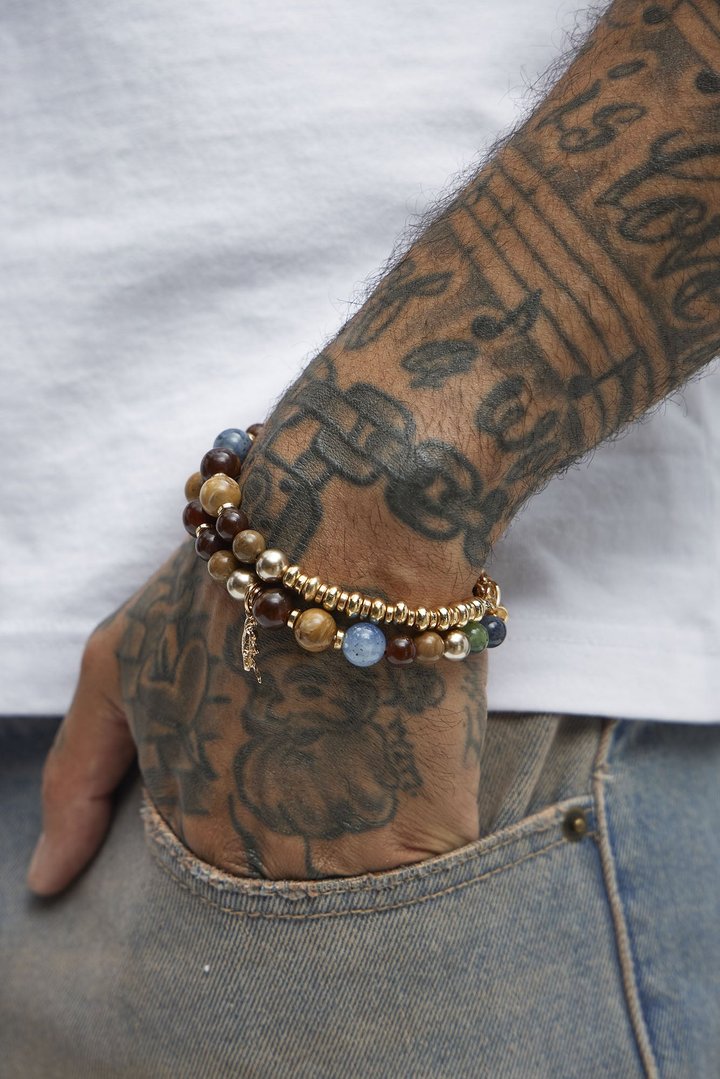 Downing Stacked Bracelet Set - Multi Color