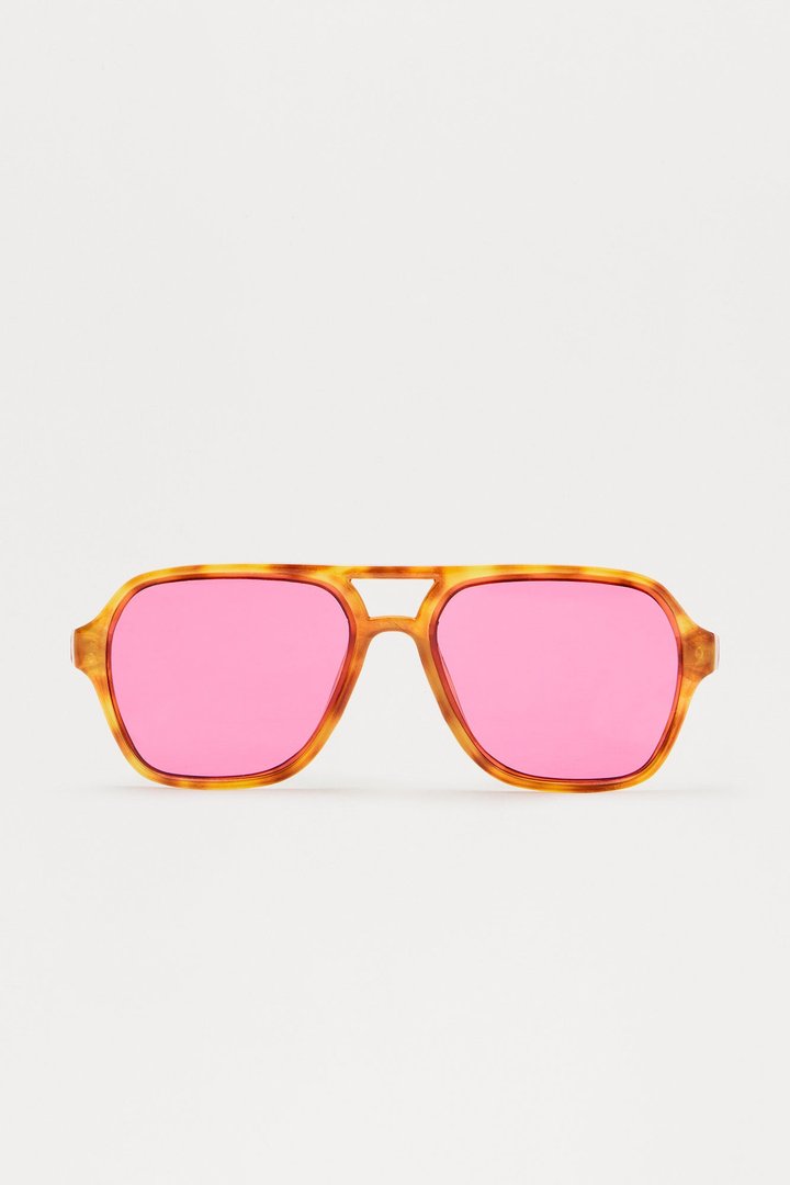 Round Of Mimosas Sunglasses - Tortoise