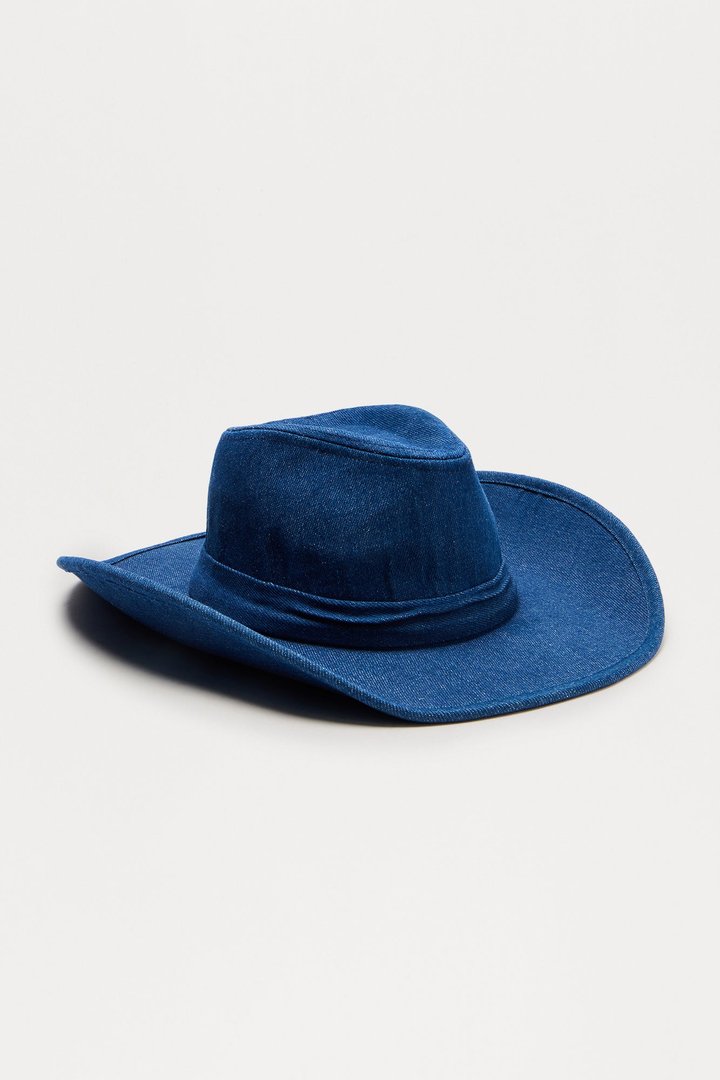 Rodeo Days Cowboy Hat - Dark Wash