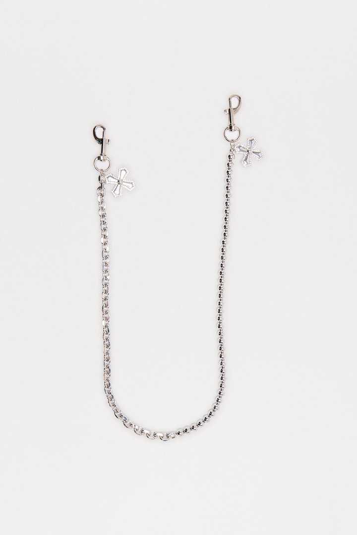 Galileo Cross Link Pant Chain - Silver
