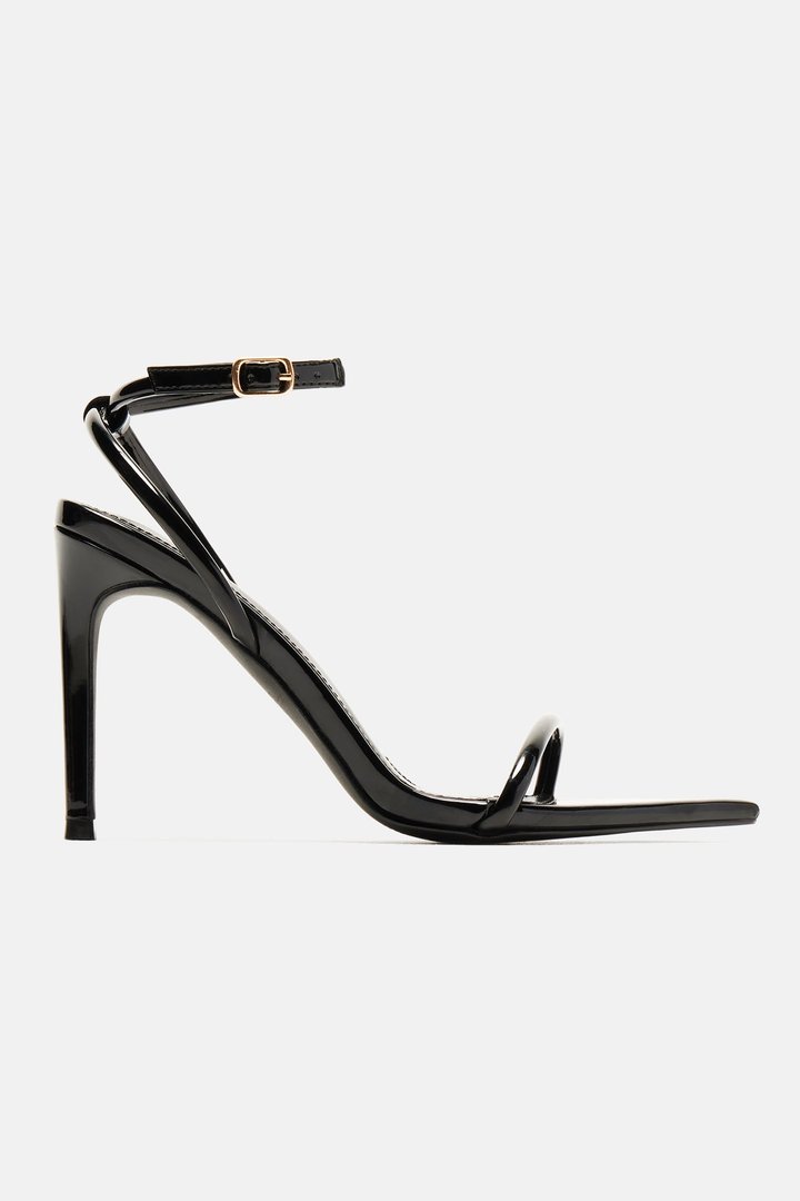Take Me Places Heeled Sandals - Black