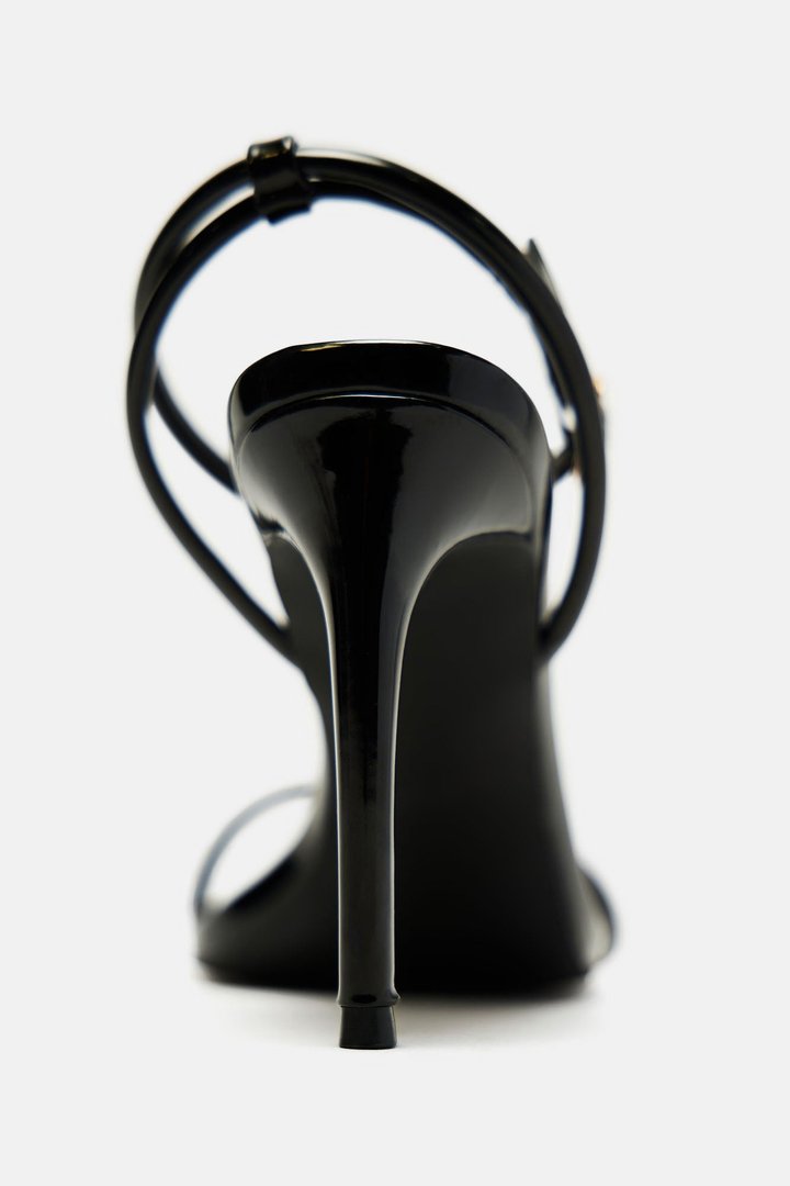 Take Me Places Heeled Sandals - Black