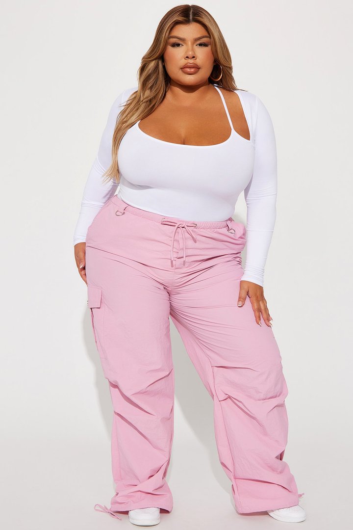 Girl Crush Parachute Pant - Pink