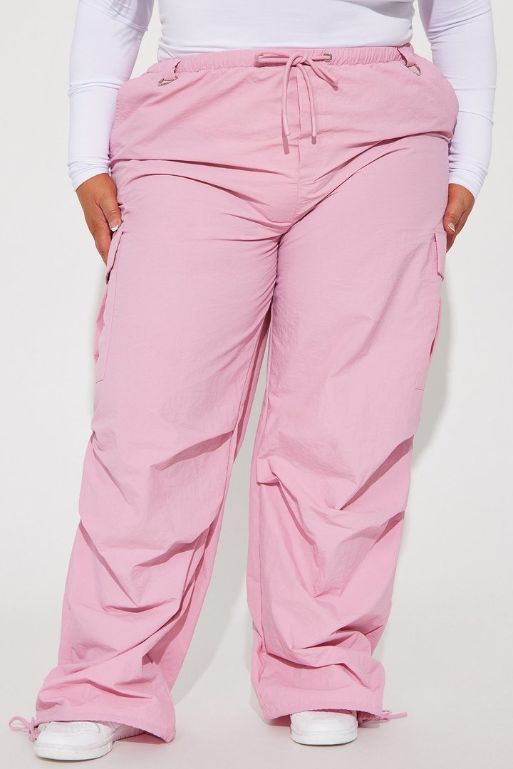 Girl Crush Parachute Pant - Pink
