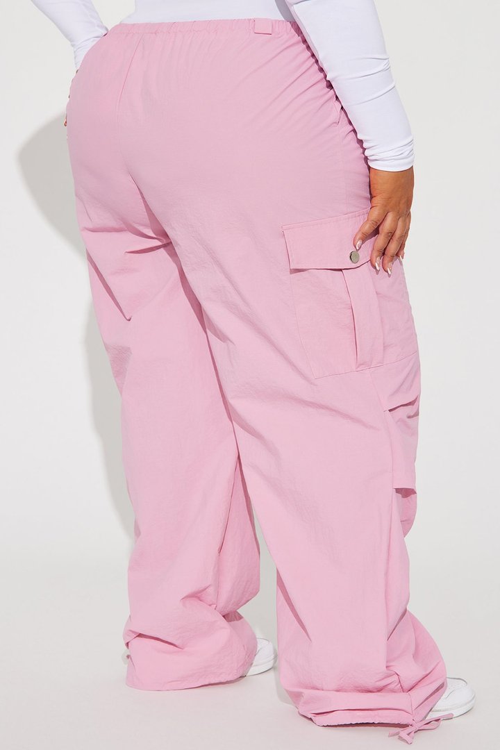 Girl Crush Parachute Pant - Pink
