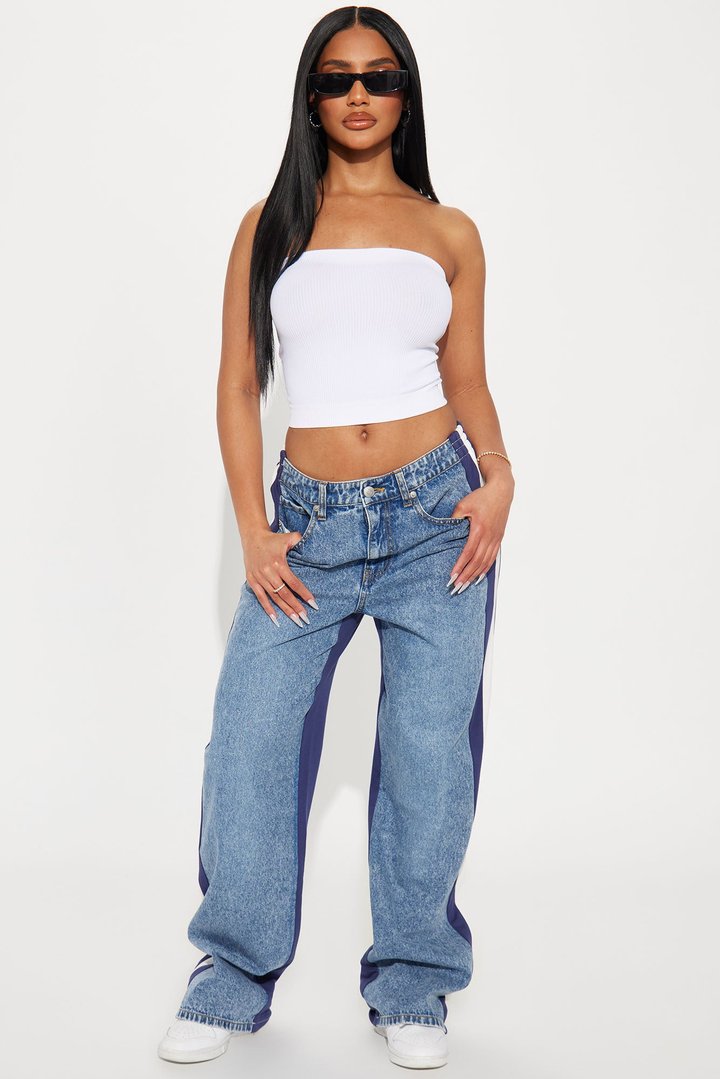 Kimberly Seamless Tube Top - White