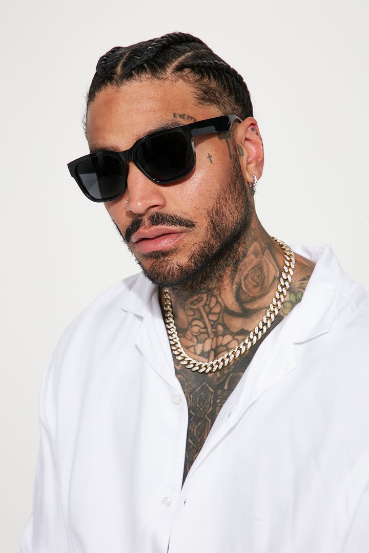 New Look Sunglasses - Black/Smoke