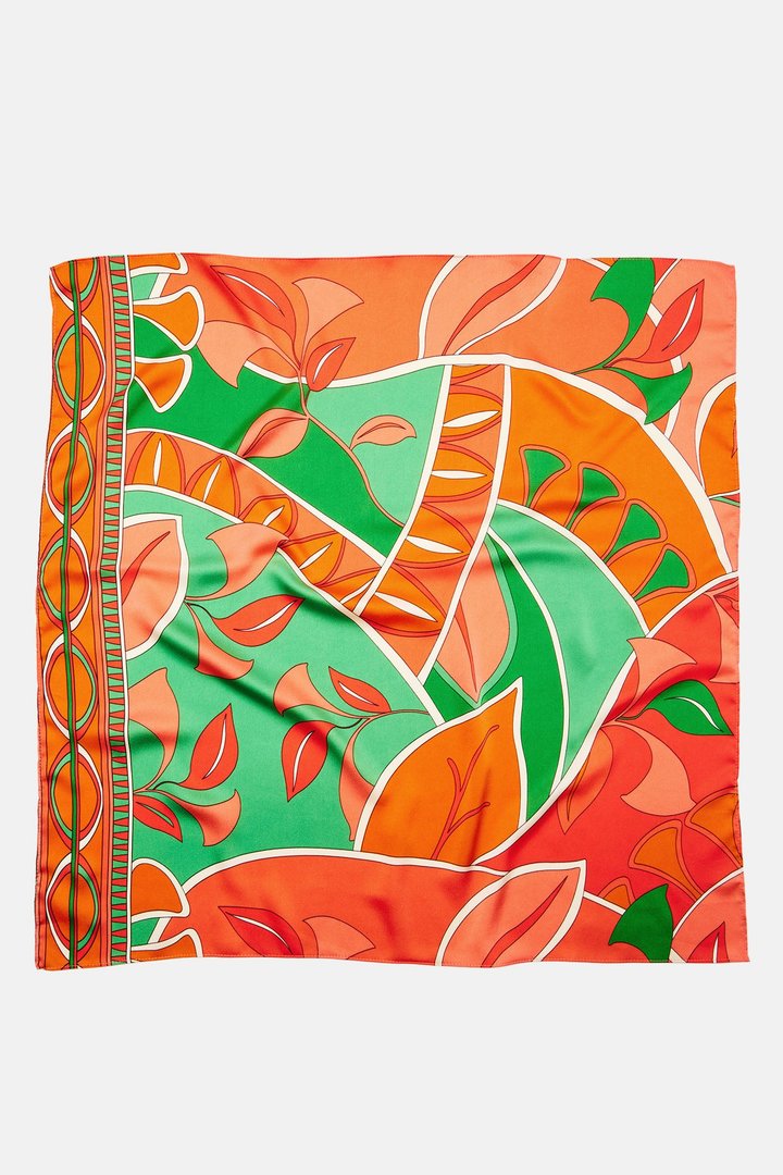 Gone Tanning Head Scarf - Peach/combo