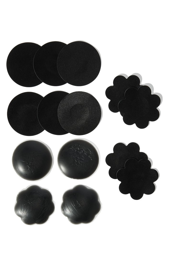 Choice Is Yours Pasties 7 Pack Set - Black/combo