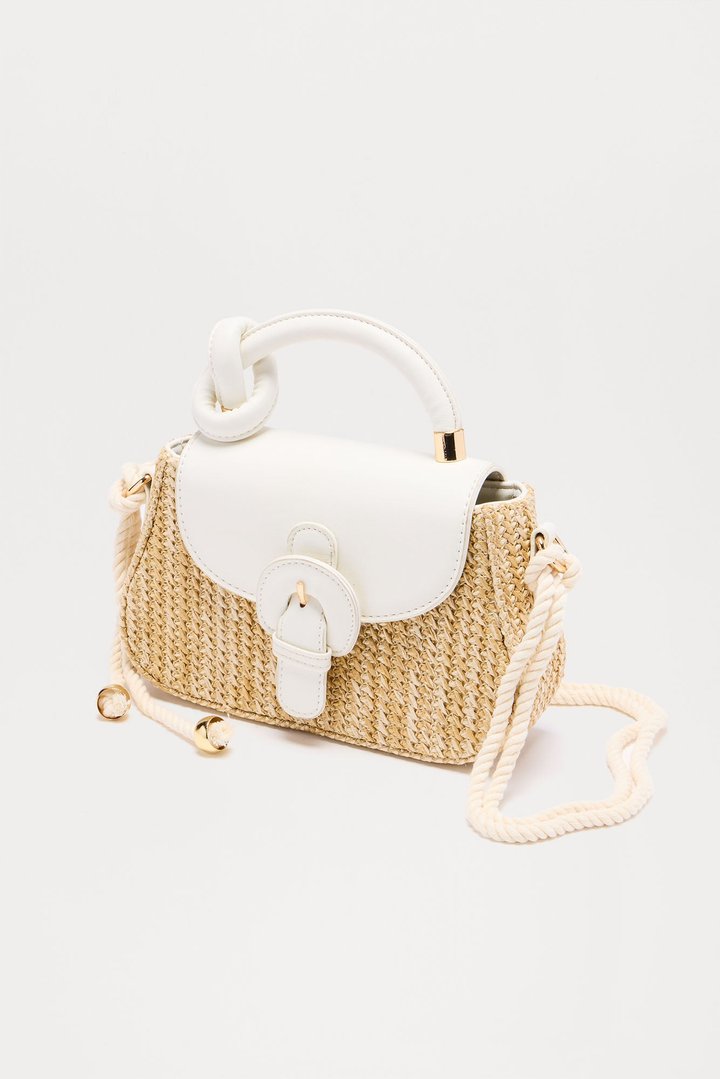 Maven Handbag - White/combo