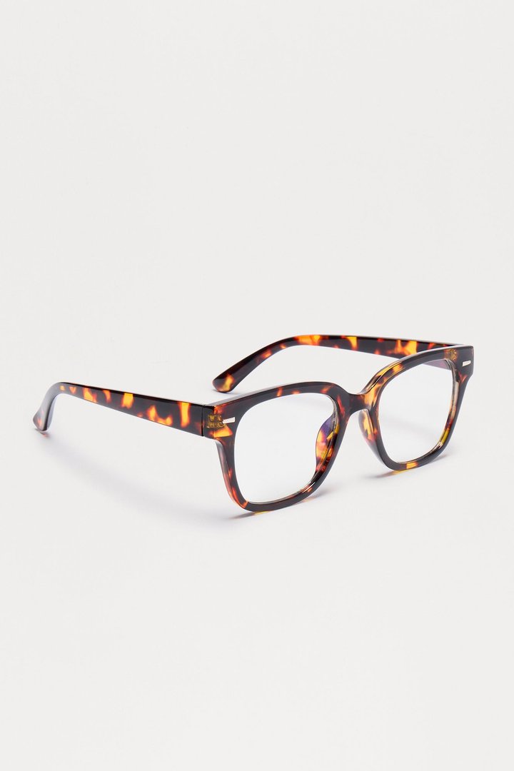 A Friendly Reminder Blue Light Glasses II - Tortoise