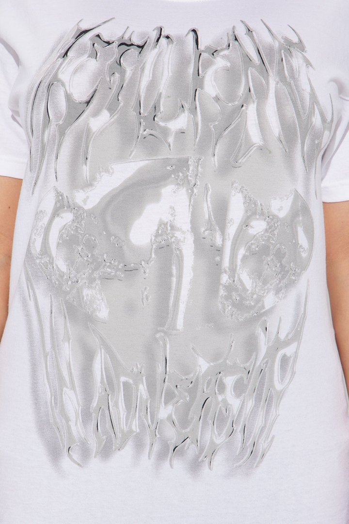Resilience Chrome Graphic Tee - White