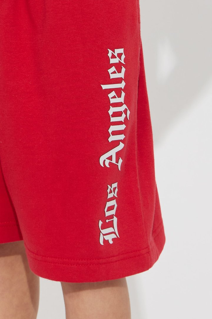 Mini My City of LA Short Set - Red